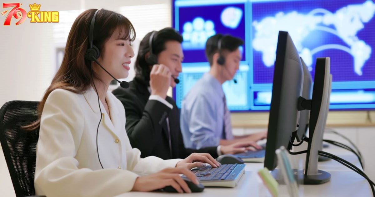 Bộ phận CSKH 79KING hoạt động với công suất 24/7